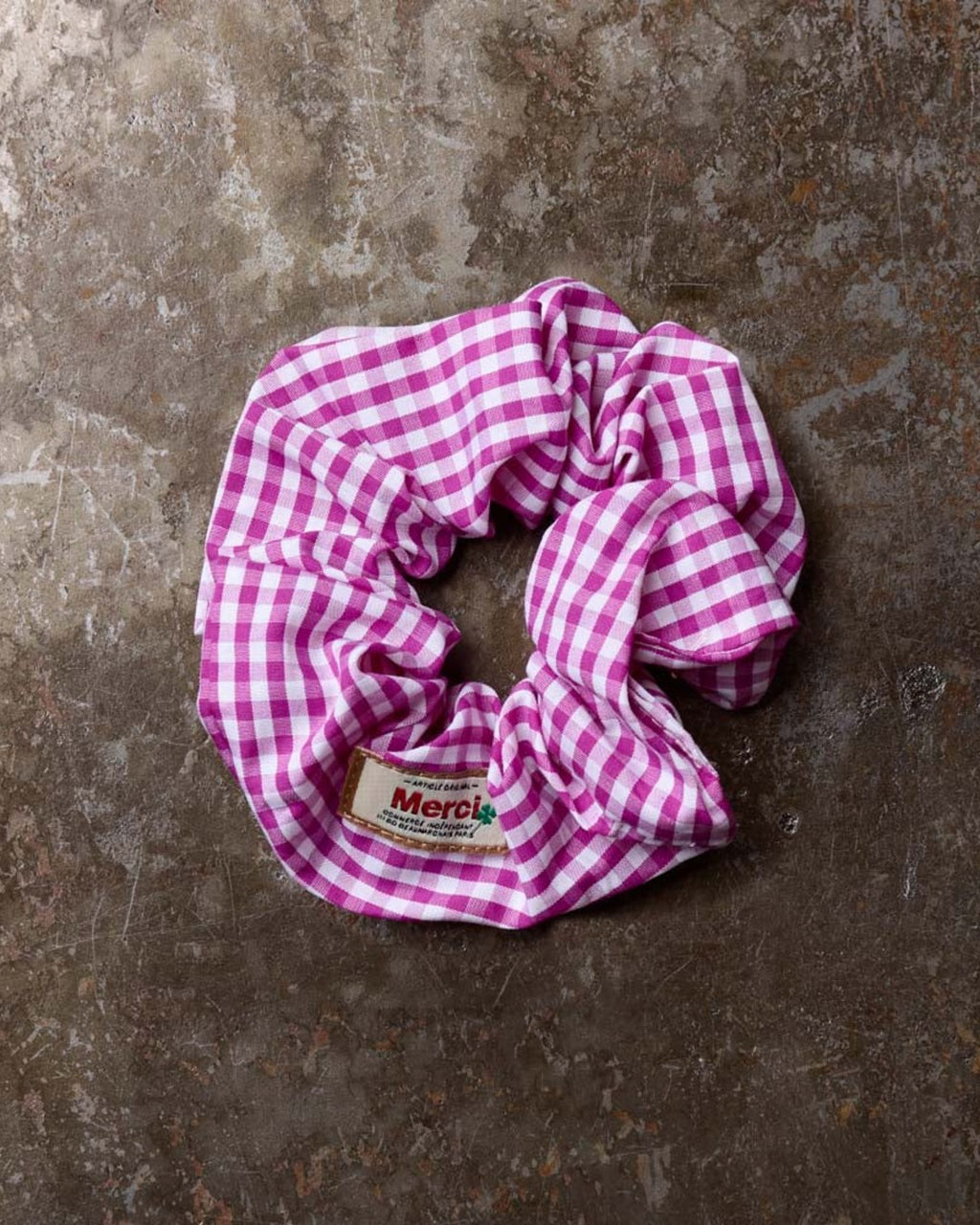 Merci - Scrunchie - Vichy Violine