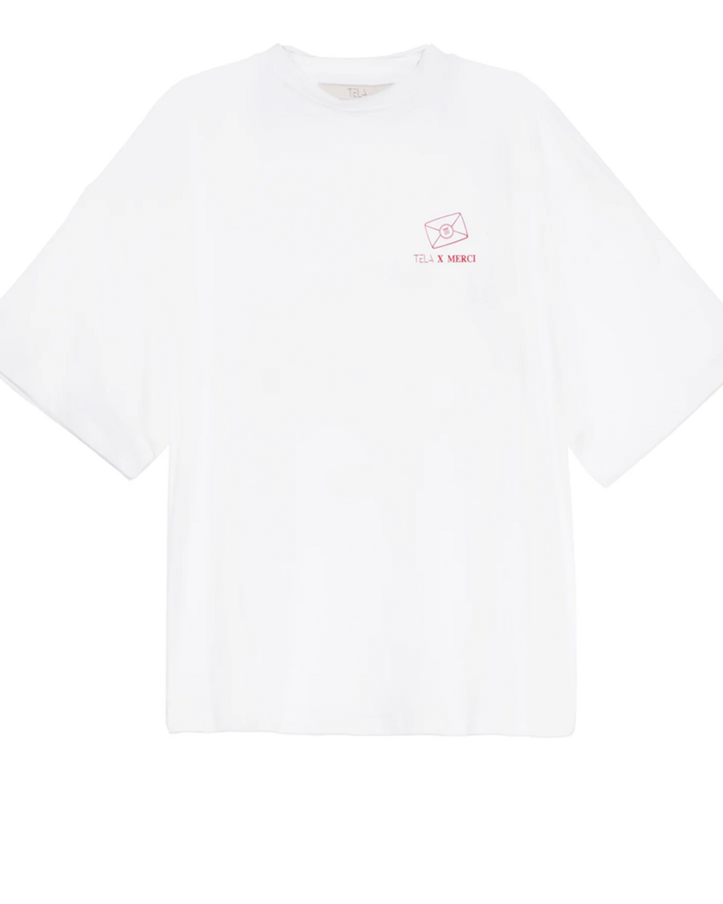 Merci x Tela - T-Shirt Love From Verona - Blanc