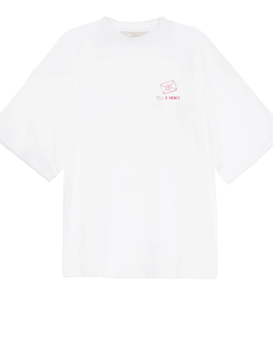 Merci x Tela - T-Shirt Love From Verona - Blanc