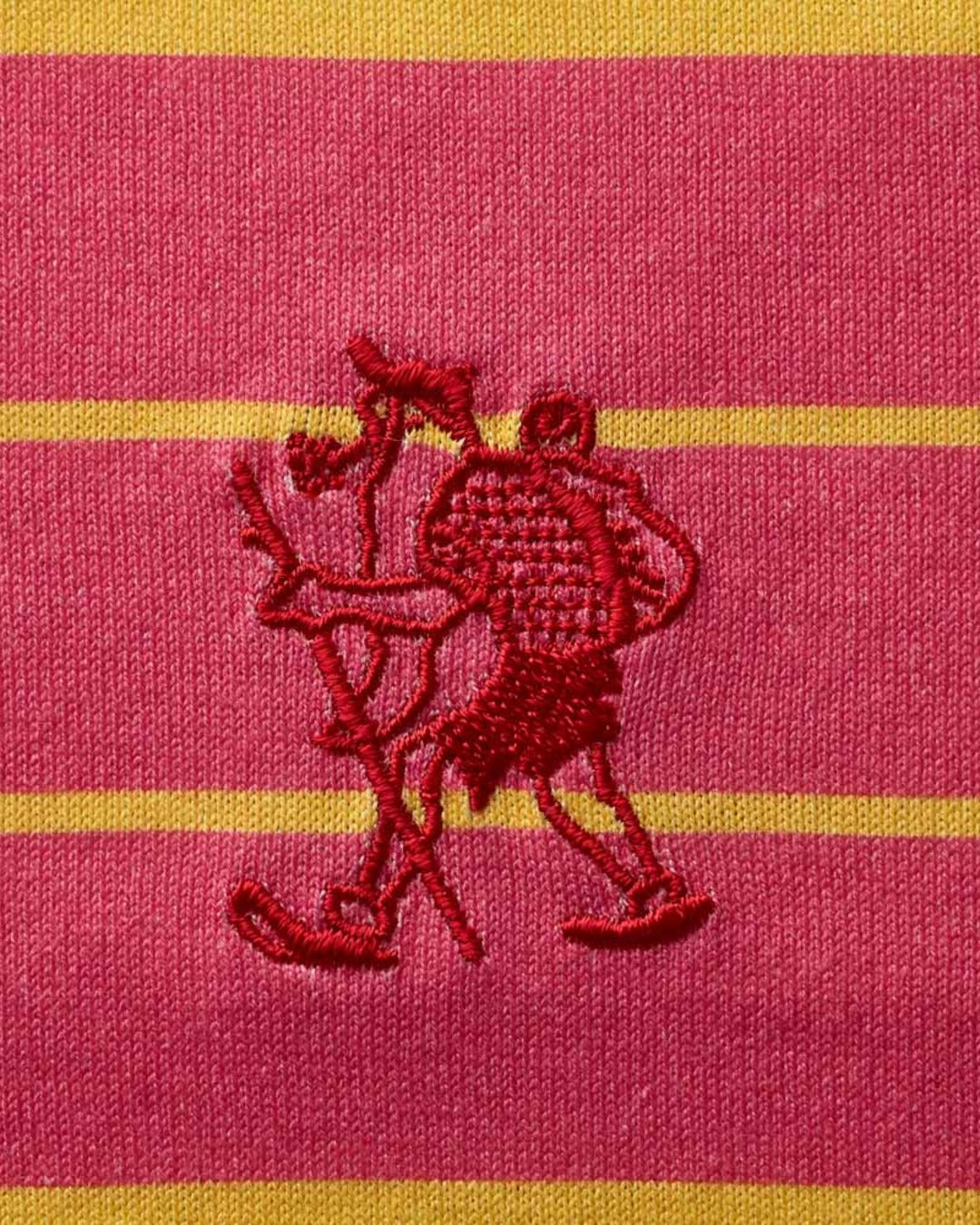 Au Vieux Campeur - Paid Leave - Bianca T-Shirt - Yellow Pink & Red
