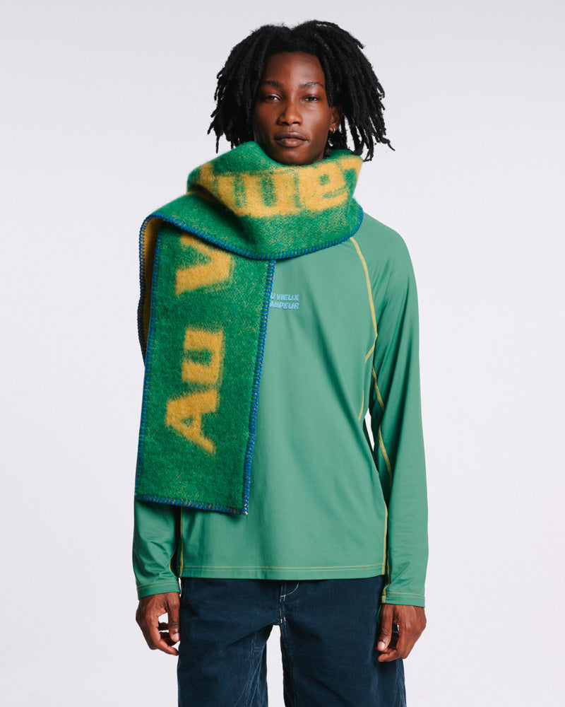 Au Vieux Campeur - Paid Leave - Avc Scarf - Green