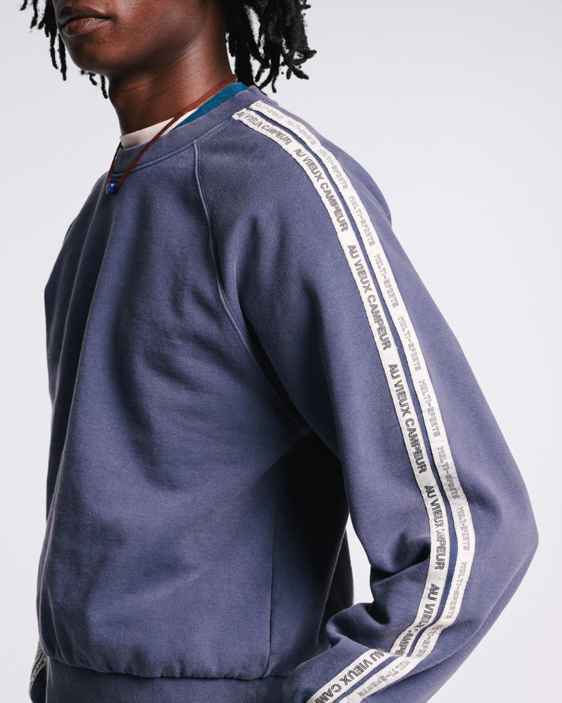 Au Vieux Campeur - Congés Payés - Sweat Milo - Marine Délavé