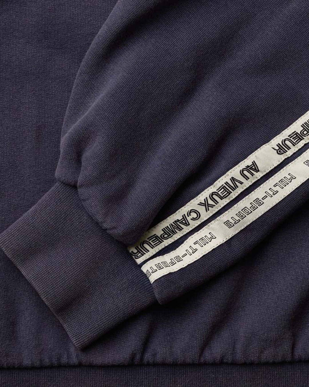 Au Vieux Campeur - Congés Payés - Sweat Milo - Marine Délavé