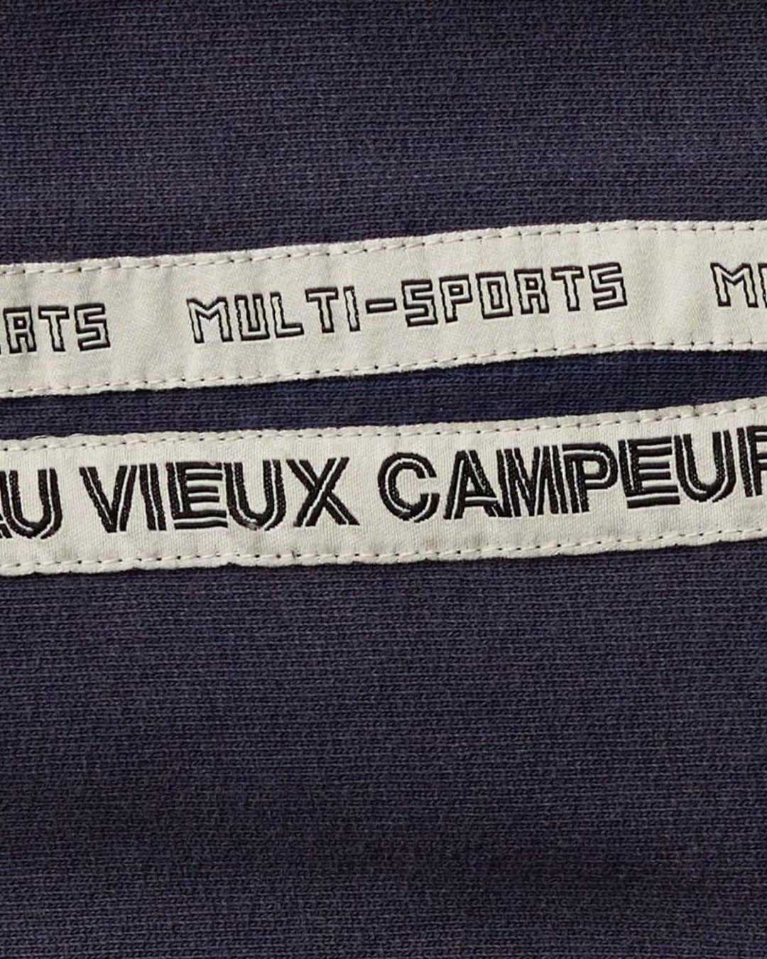 Au Vieux Campeur - Congés Payés - Sweat Milo - Marine Délavé