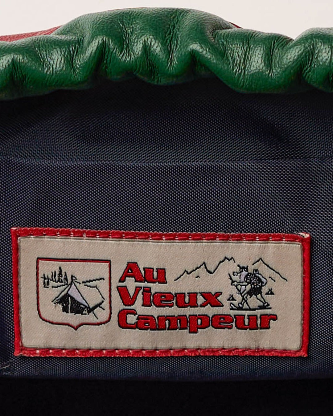 Au Vieux Campeur - Congés Payés - Sac Grimpeur - Bordeaux Vert & Orange