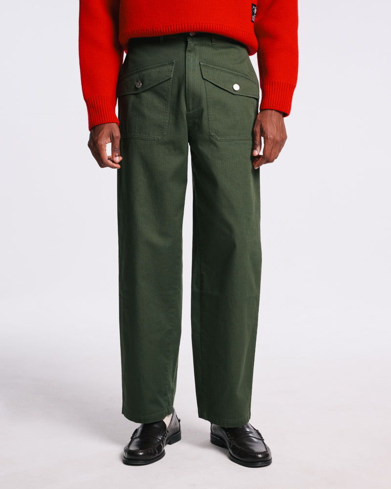 Au Vieux Campeur - Paid Leave - Montana Pants - Olive
