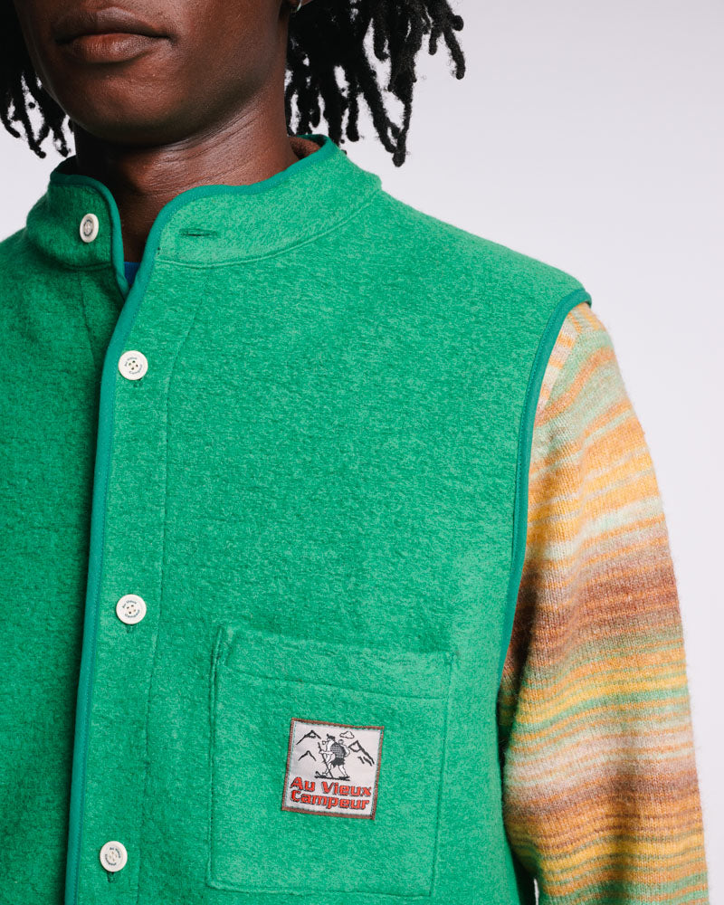 Au Vieux Campeur - Congés Payés - Veste Sans Manche Louison - Vert