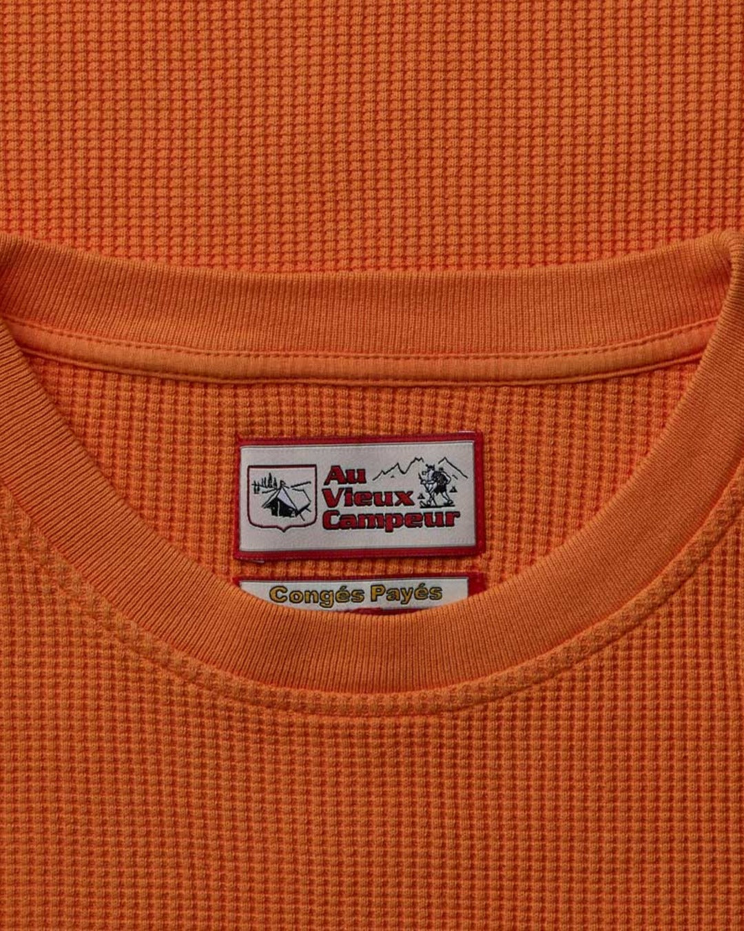 Au Vieux Campeur - Congés Payés - T-Shirt Aravis - Orange