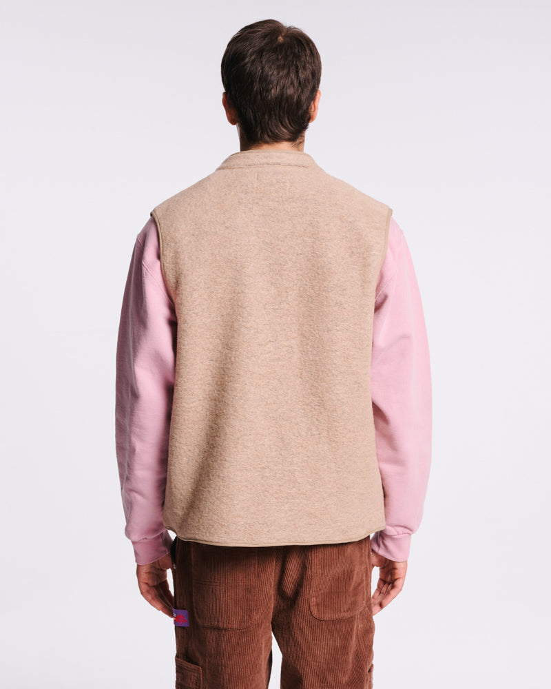 Au Vieux Campeur - Paid Leave - Louison Sleeveless Jacket - Beige