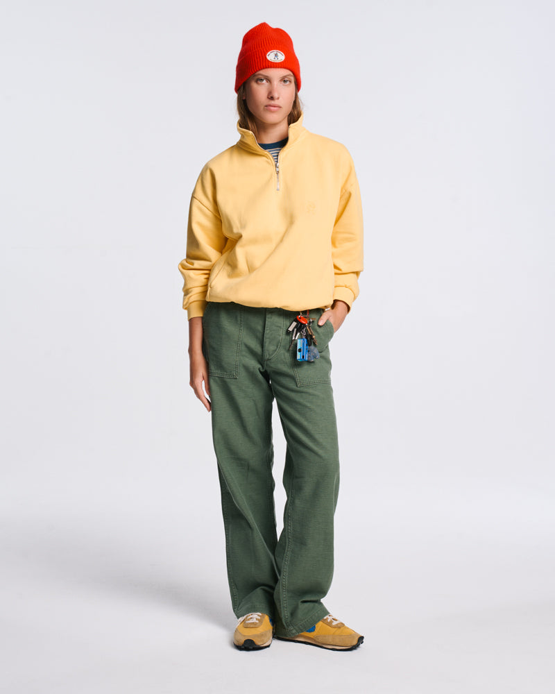 Au Vieux Campeur - Paid Leave - Winnie Sweatshirt - Yellow