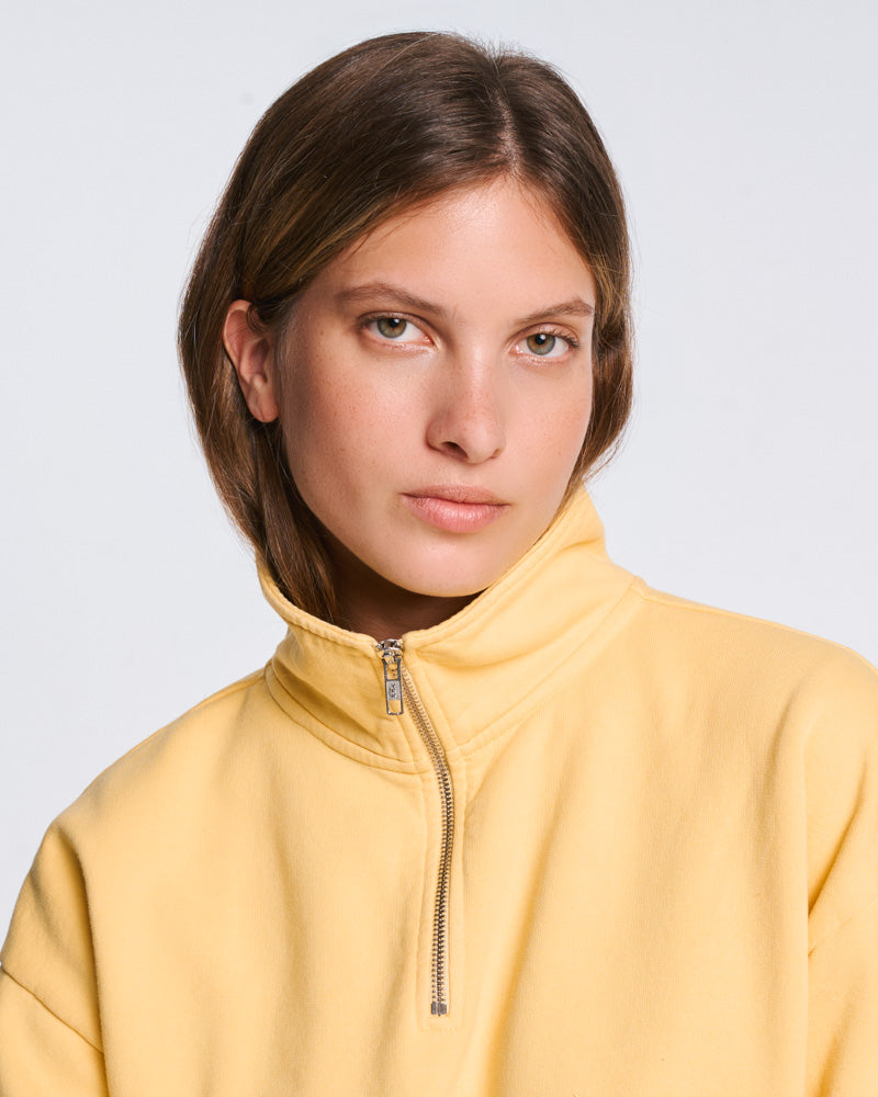 Au Vieux Campeur - Paid Leave - Winnie Sweatshirt - Yellow