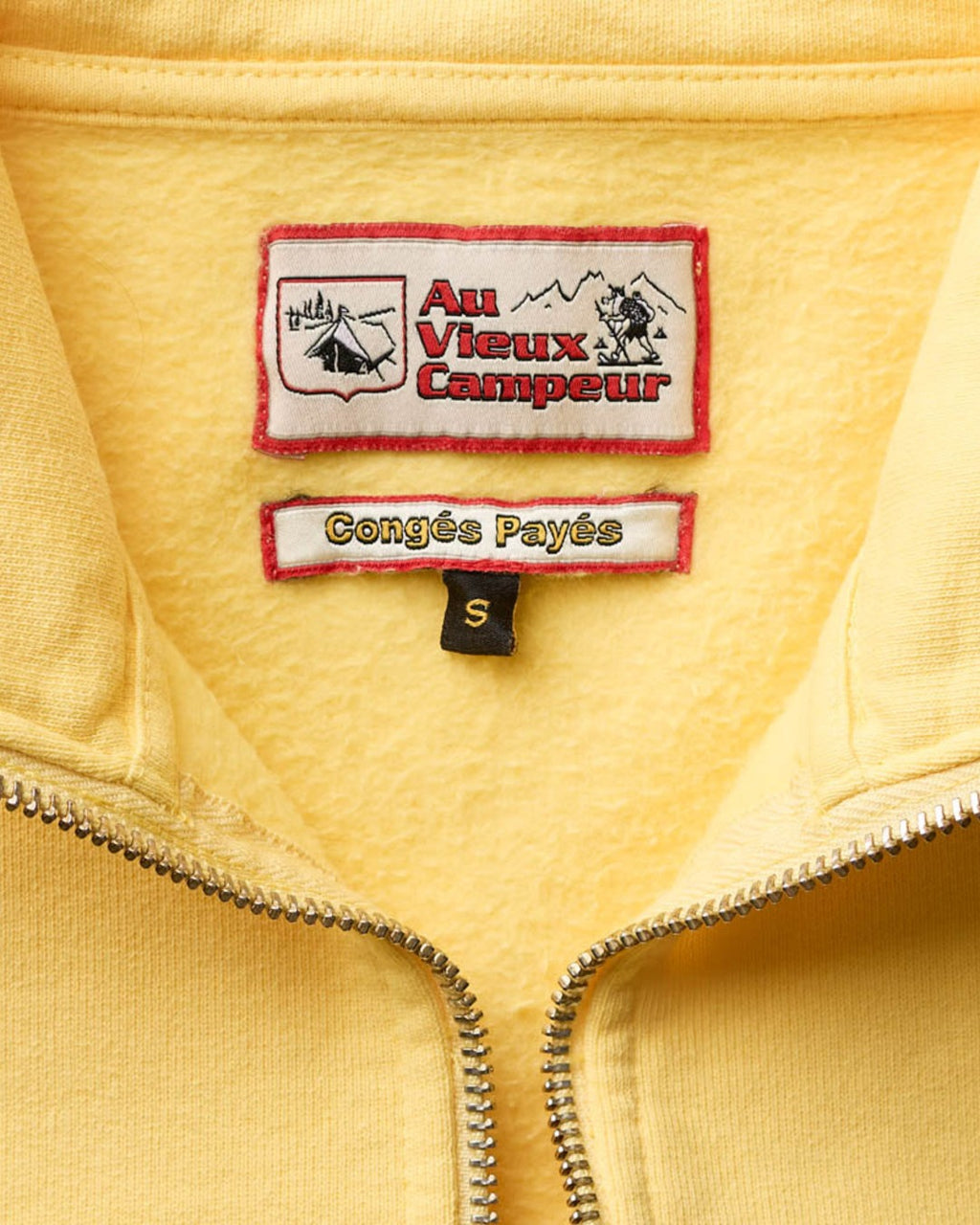 Au Vieux Campeur - Paid Leave - Winnie Sweatshirt - Yellow