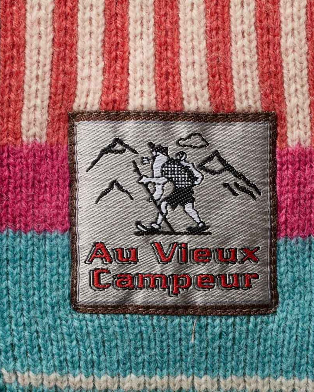 Au Vieux Campeur - Paid Leave - Nicole Cardigan - Green & Bleu