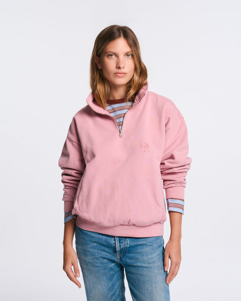 Au Vieux Campeur - Congés Payés - Sweat Winnie - Rose