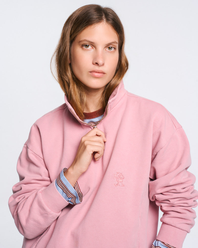 Au Vieux Campeur - Congés Payés - Sweat Winnie - Rose