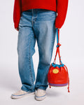 Au Vieux Campeur - Congés Payés - Sac Grimpeur - Rouge Violet Bleu