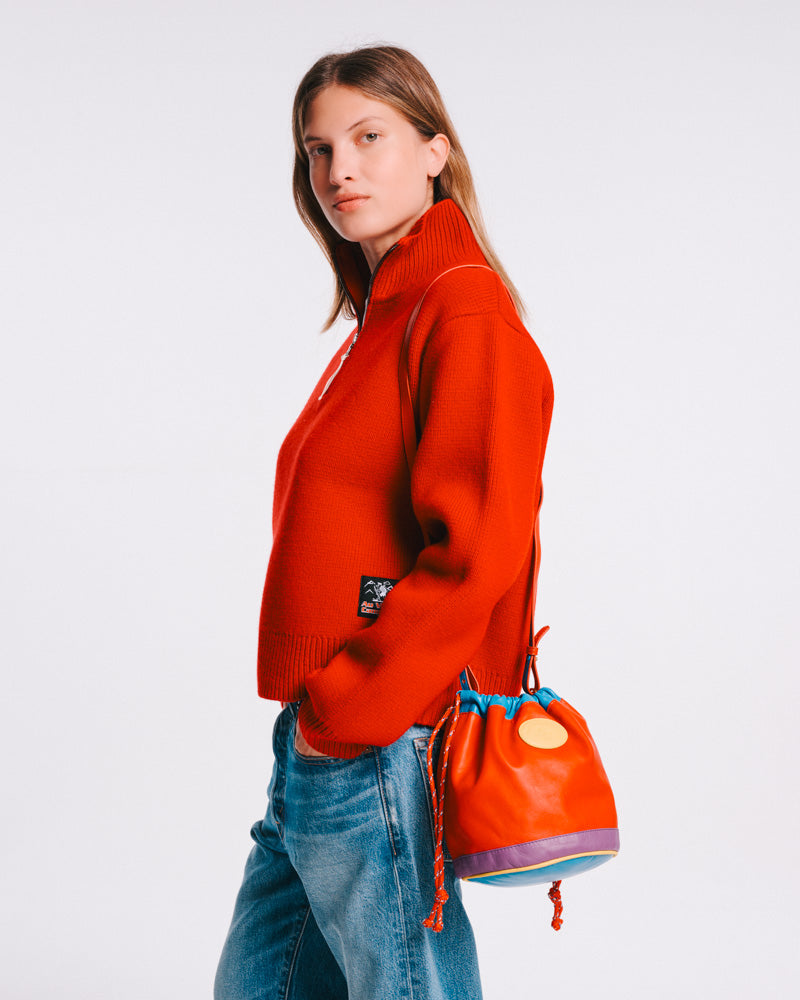 Au Vieux Campeur - Congés Payés - Sac Grimpeur - Rouge Violet Bleu