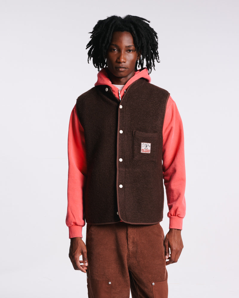 Au Vieux Campeur - Congés Payés - Veste Sans Manche Louison - Marron
