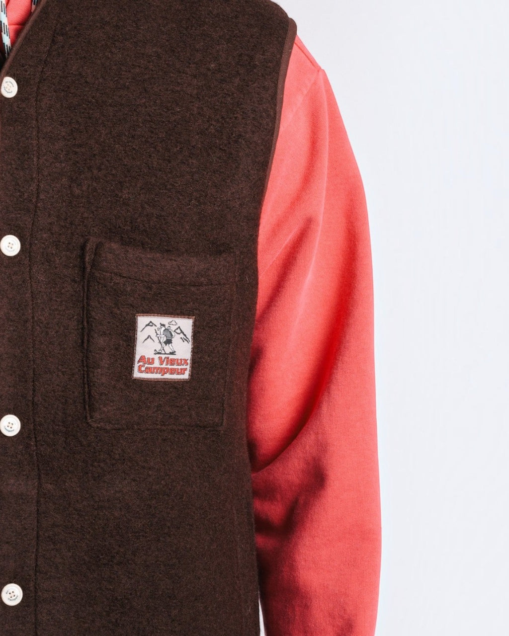 Au Vieux Campeur - Congés Payés - Veste Sans Manche Louison - Marron