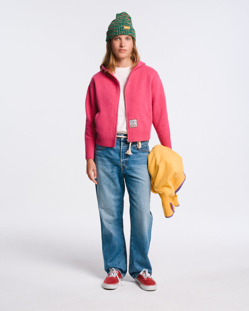 Au Vieux Campeur - Paid Leave - Daisy Sweater - Pink