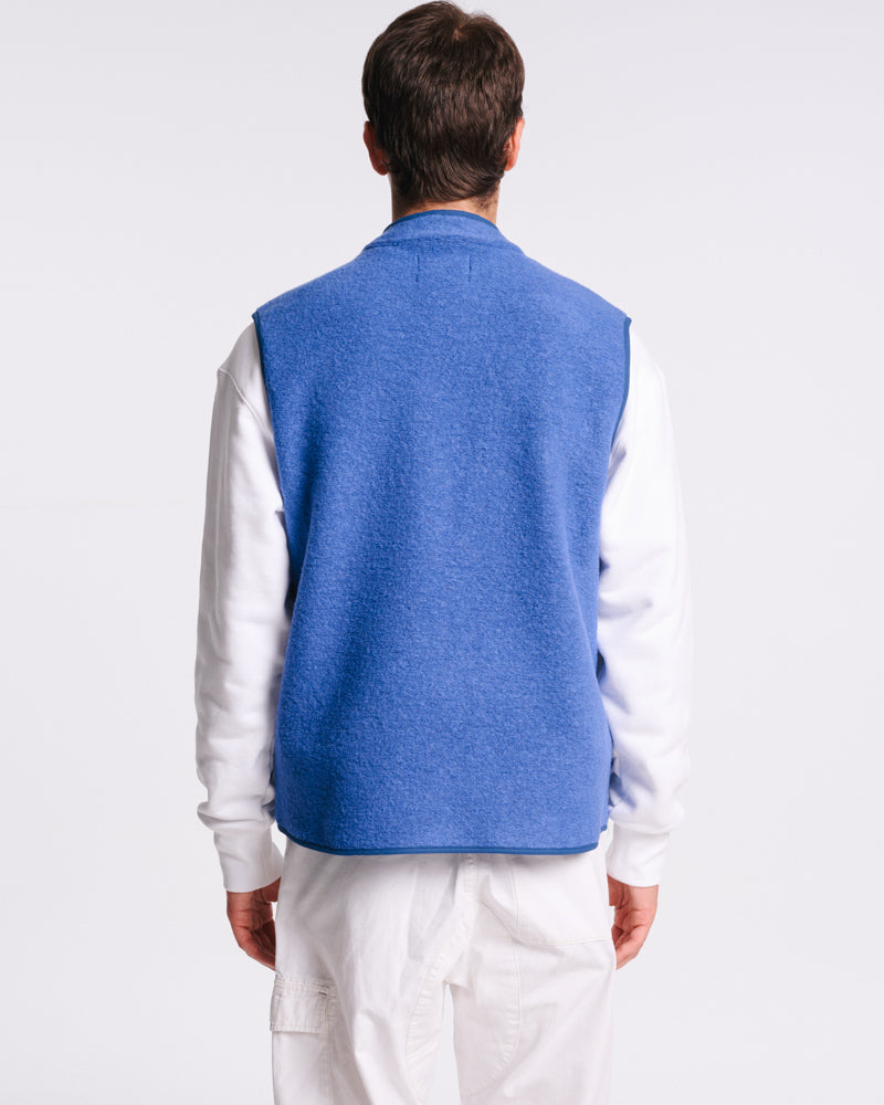 Au Vieux Campeur - Paid Leave - Louison Sleeveless Jacket - Bleu Royal