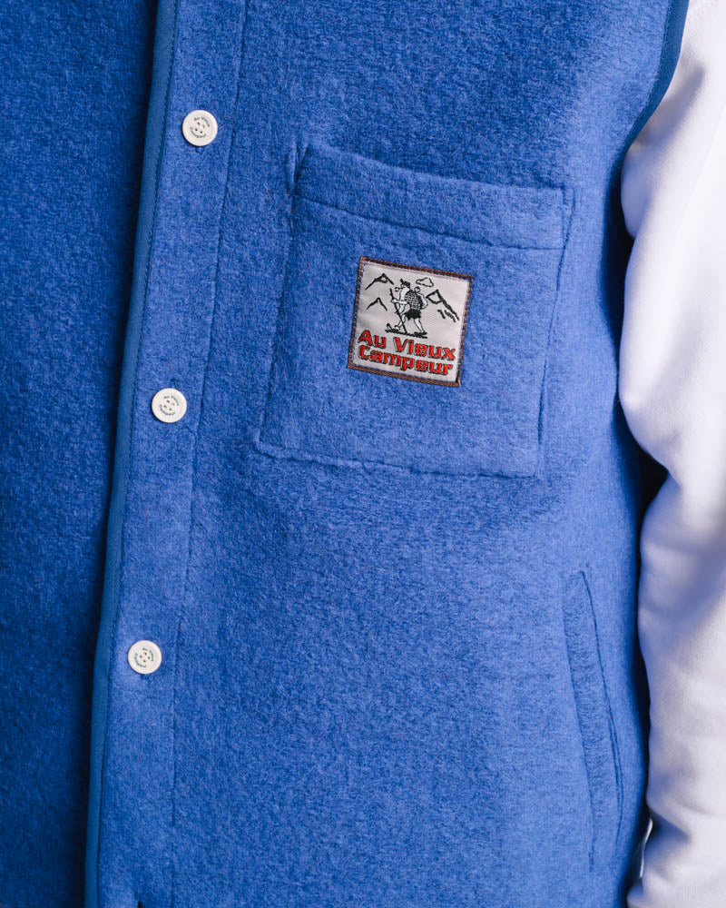 Au Vieux Campeur - Paid Leave - Louison Sleeveless Jacket - Bleu Royal