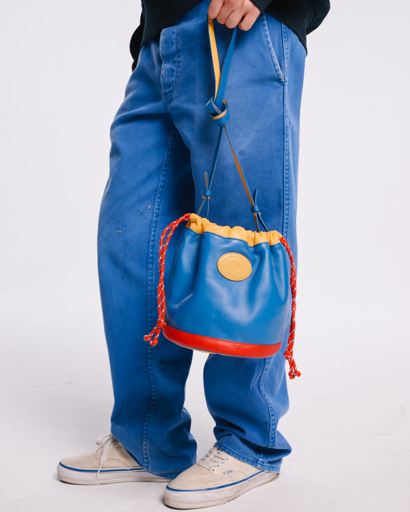 Au Vieux Campeur - Congés Payés - Sac Grimpeur - Bleu Jaune & Rouge