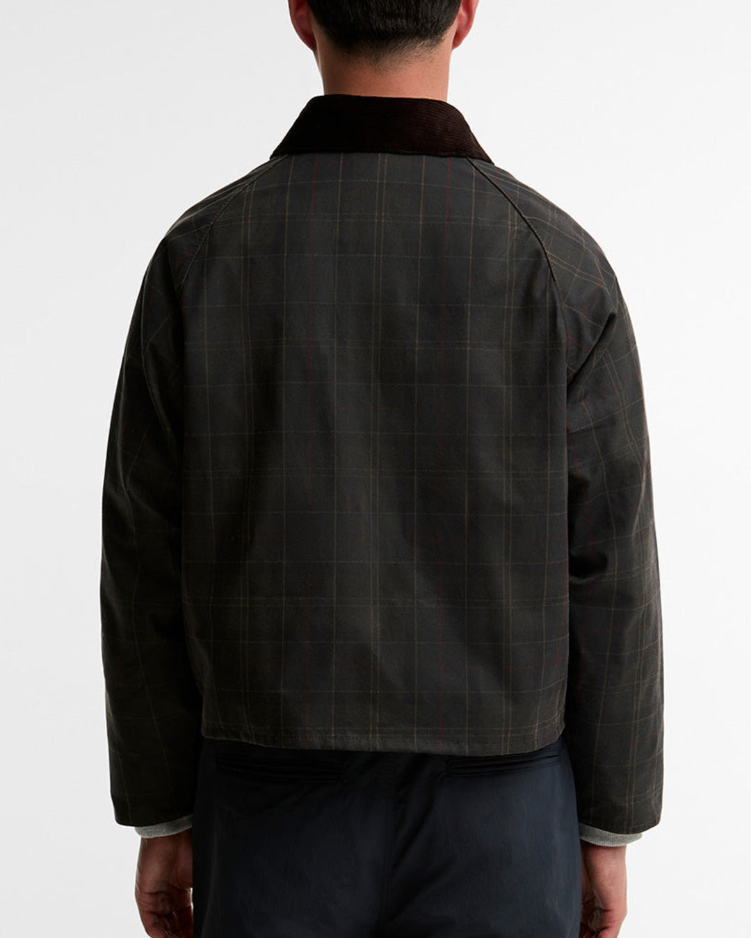Barbour - Spey Wax Tartan Jacket - Black