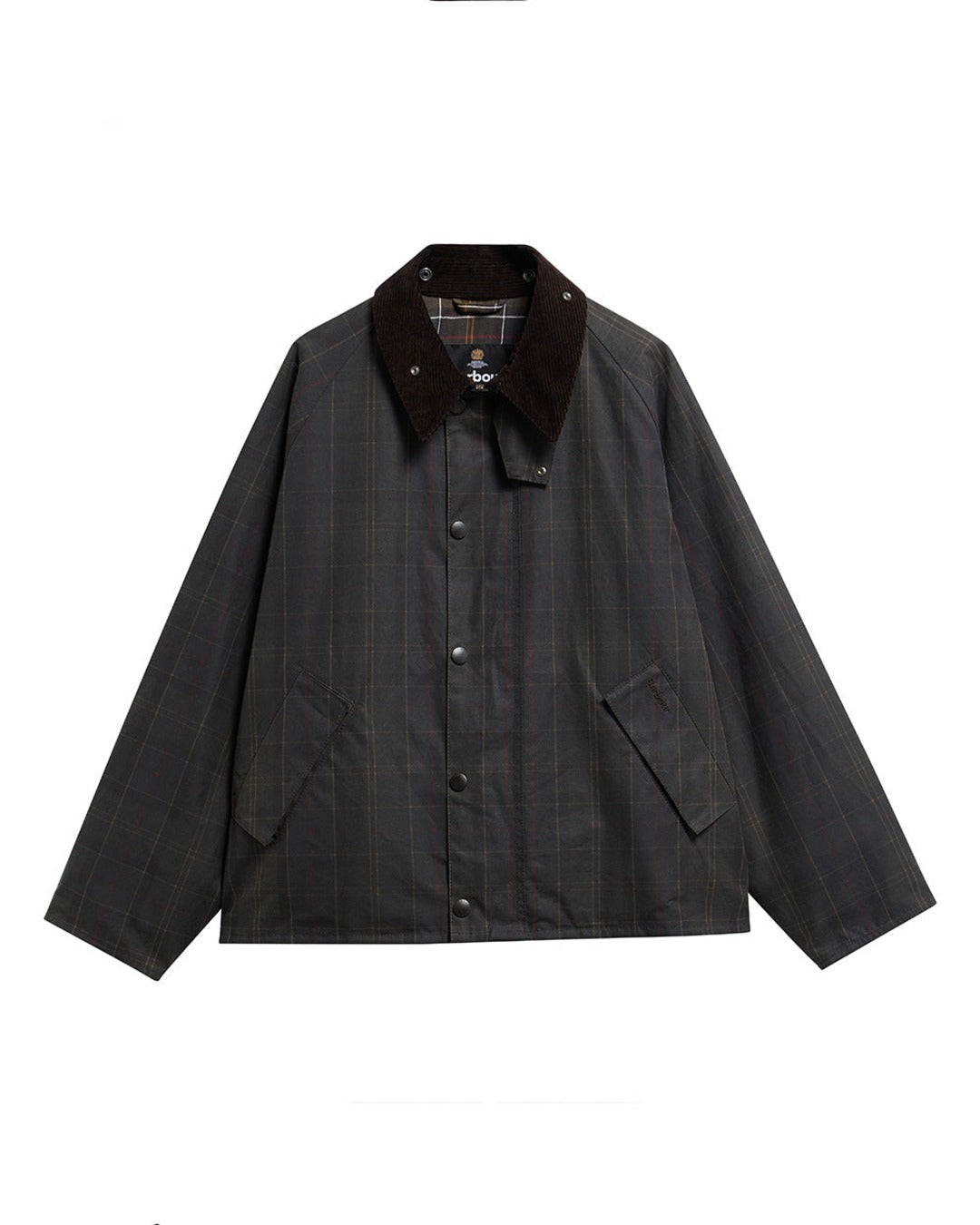 Barbour - Wax Tartan Transport Jacket - Black