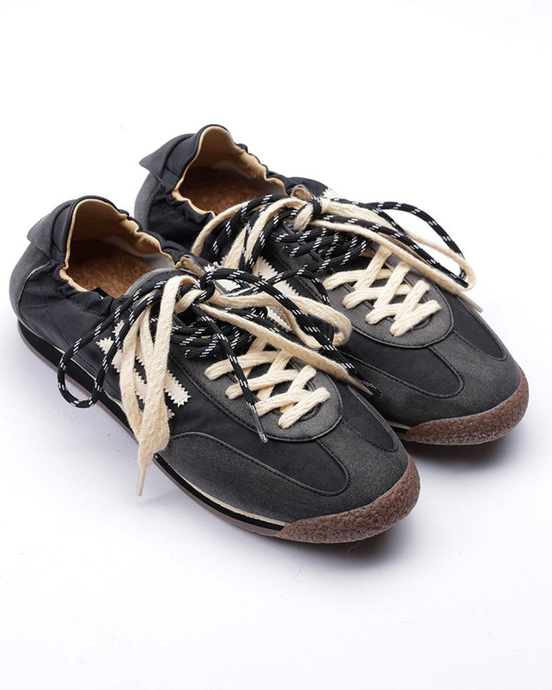 Puraai - Baskets 6.02 Panther - Noir Dirty