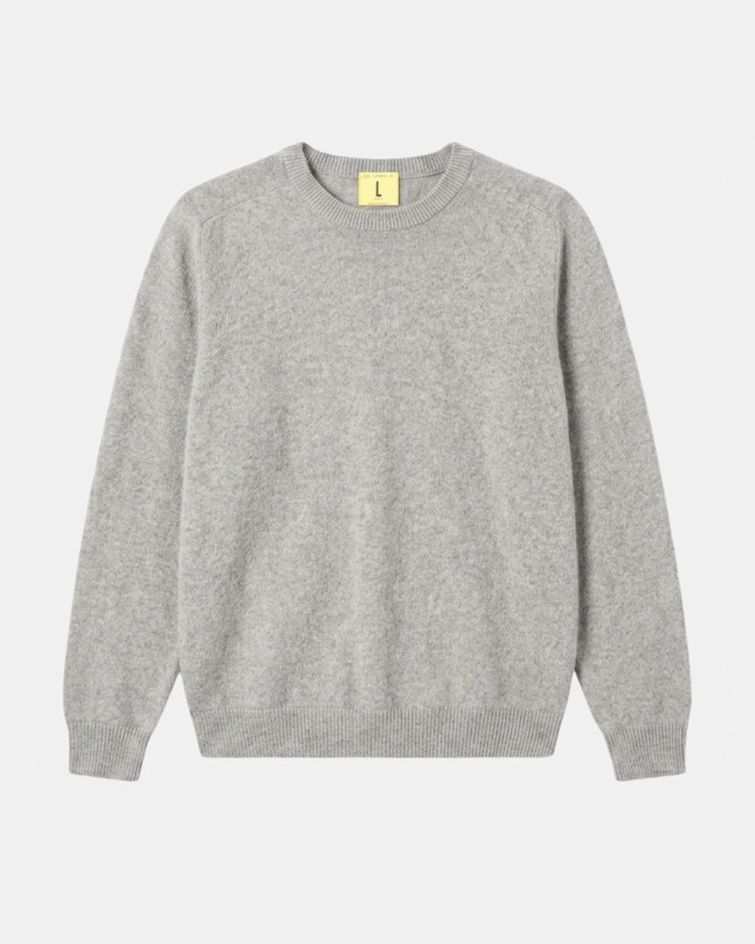 Nitto Knitwear - Armen Round Neck Sweater - Silver