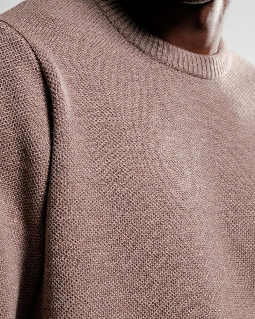 Nitto Knitwear - Youri Round Neck Sweater - Taupe