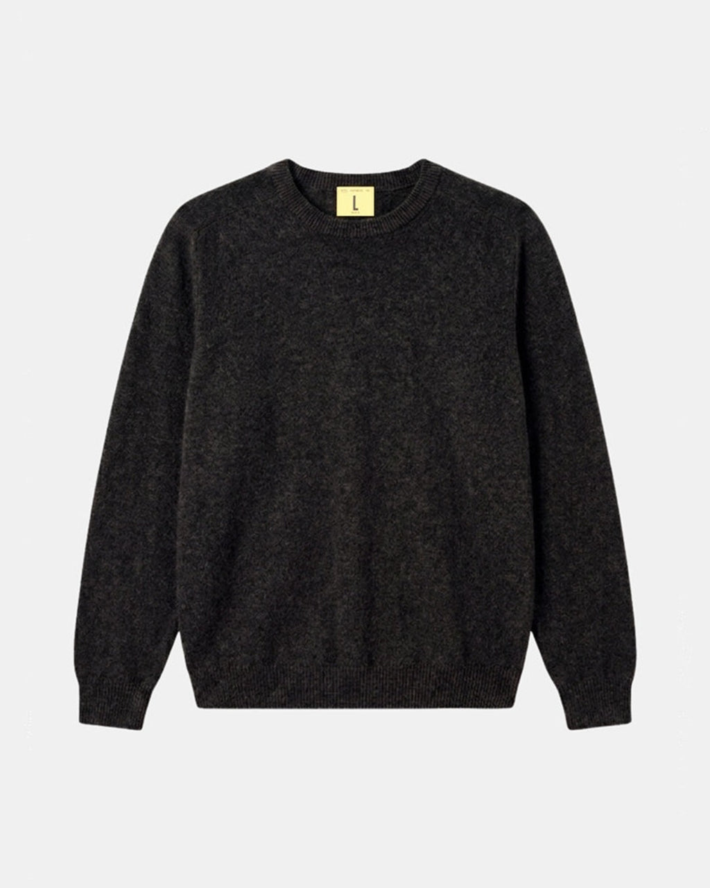 Nitto Knitwear - Armen Round Neck Sweater - Charcoal
