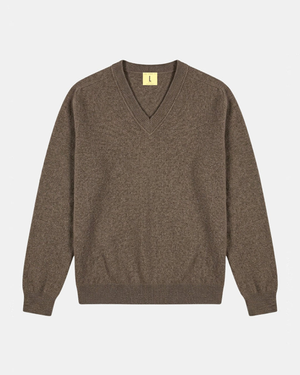 Nitto Knitwear - Pull Armen Col V - Mocha