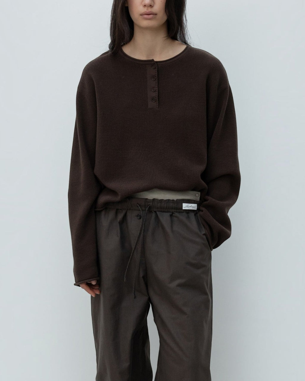 Low Classic - Henry sweater - Brown