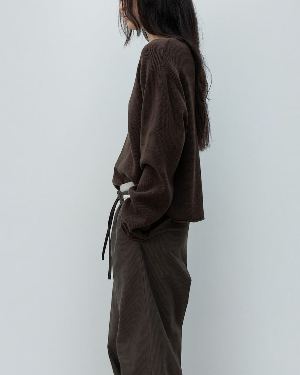 Low Classic - Henry sweater - Brown