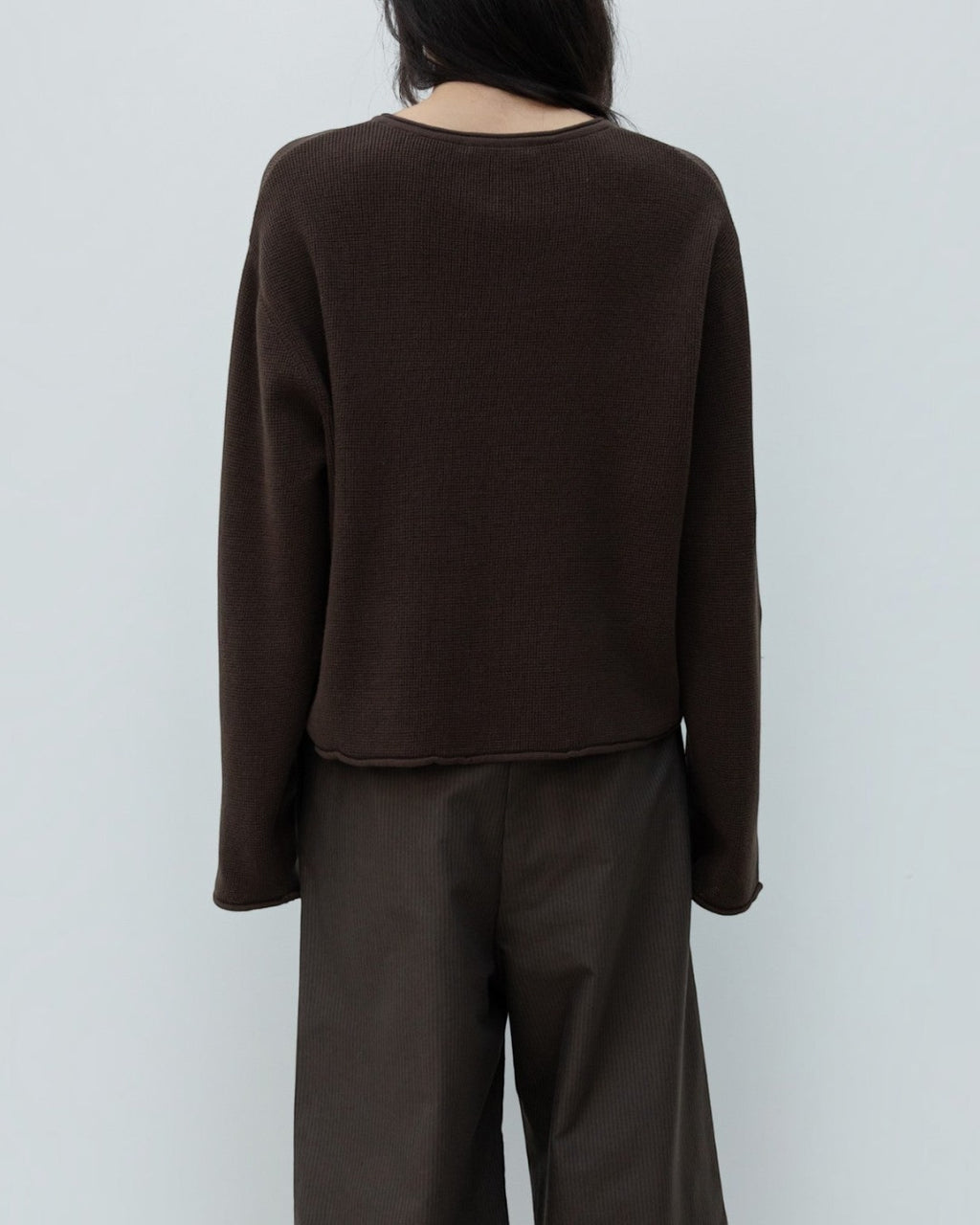 Low Classic - Henry sweater - Brown
