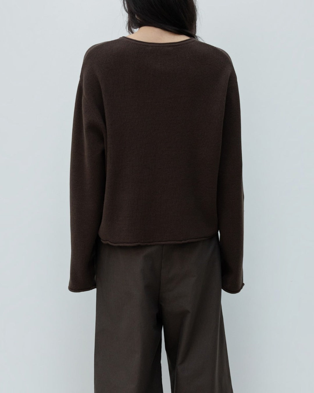 Low Classic - Henry sweater - Brown