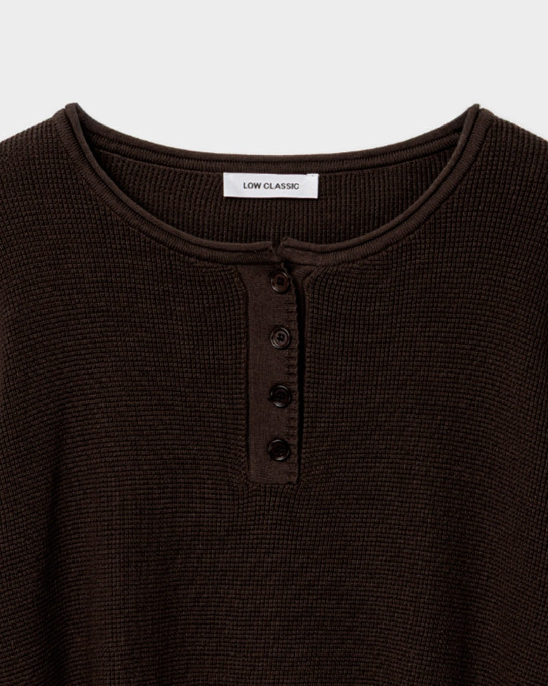 Low Classic - Henry sweater - Brown