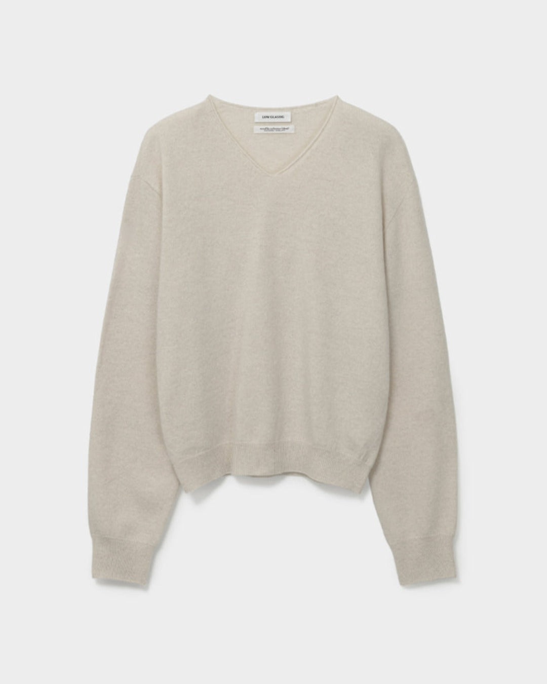 Low Classic - V-Neck Sweater - Ivory