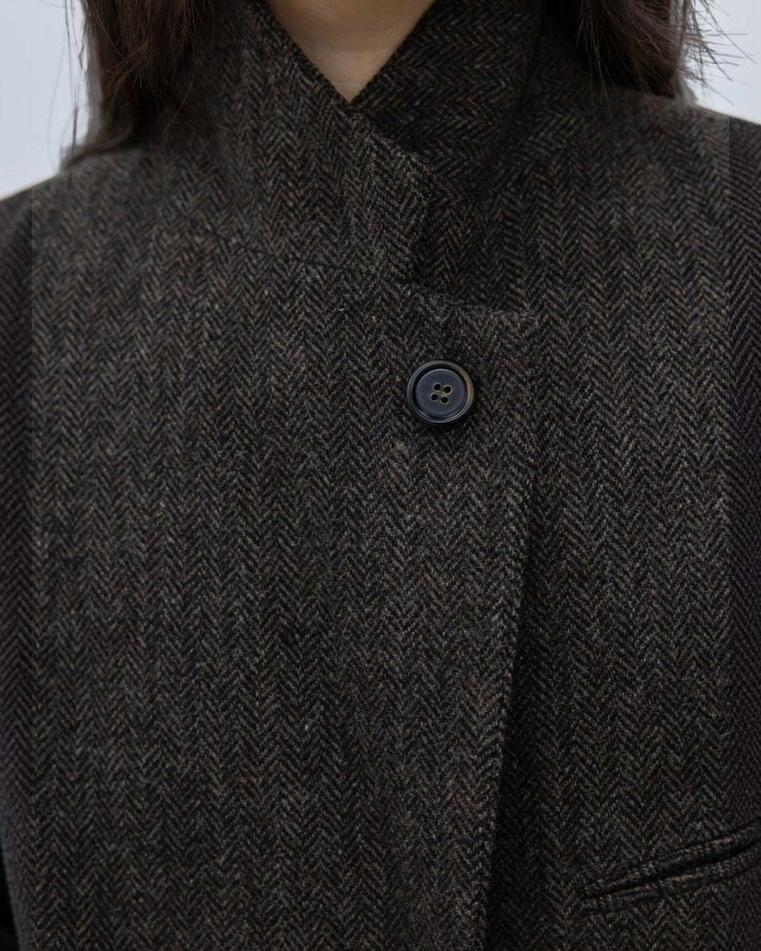 Low Classic - Veste Oversize - Marron