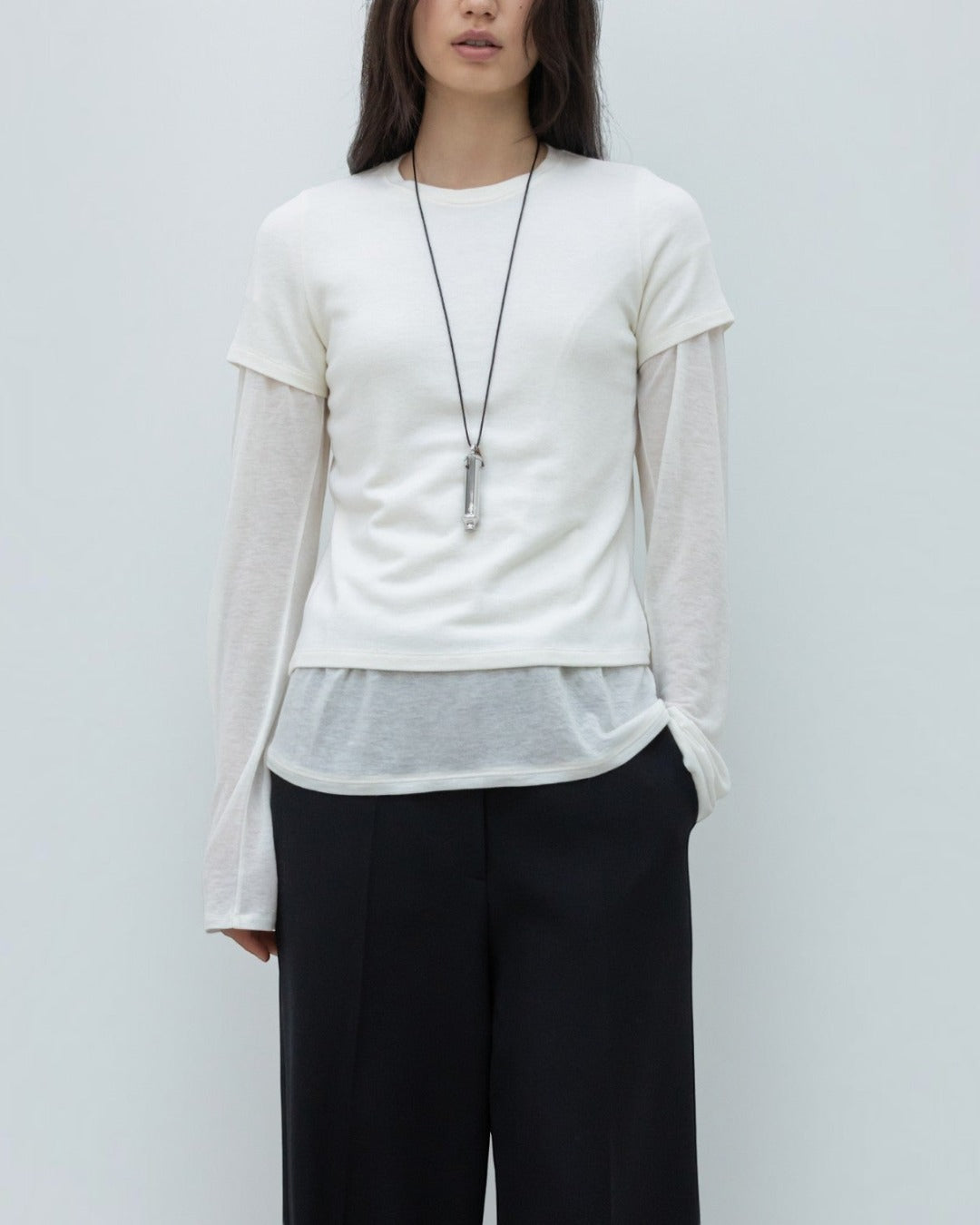 Low Classic - T-Shirt En Maille - Ivoire