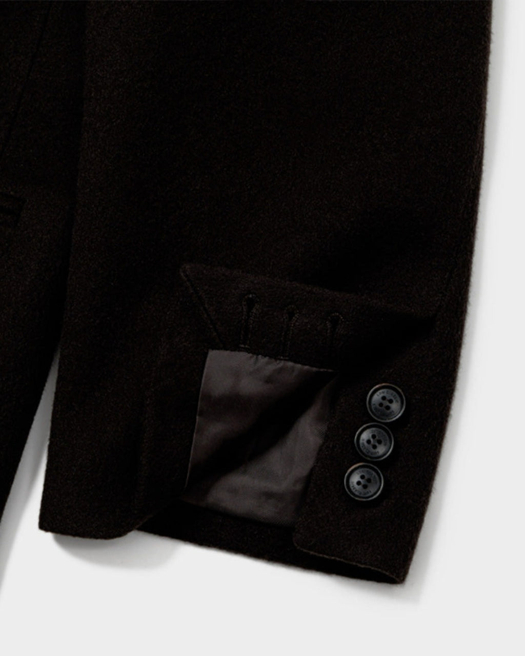 Low Classic - Manteau Col Châle - Marron