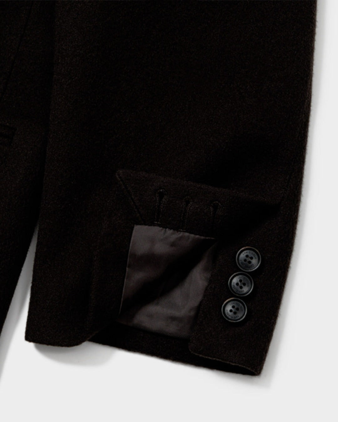 Low Classic - Manteau Col Châle - Marron