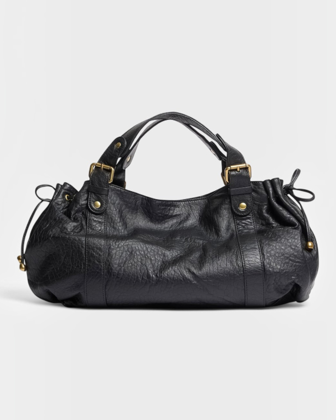 Gerard Darel - Sac À Main En Cuir Bubble 24H - Noir