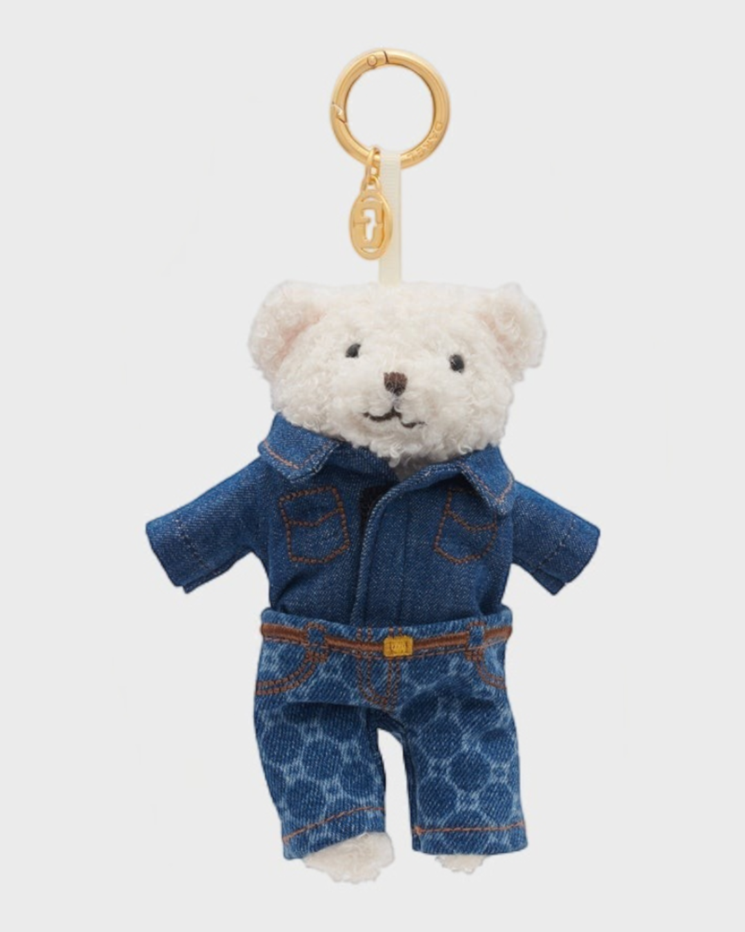 Merci x Gerard Darel - Charm Peluche Ourson - Bleu