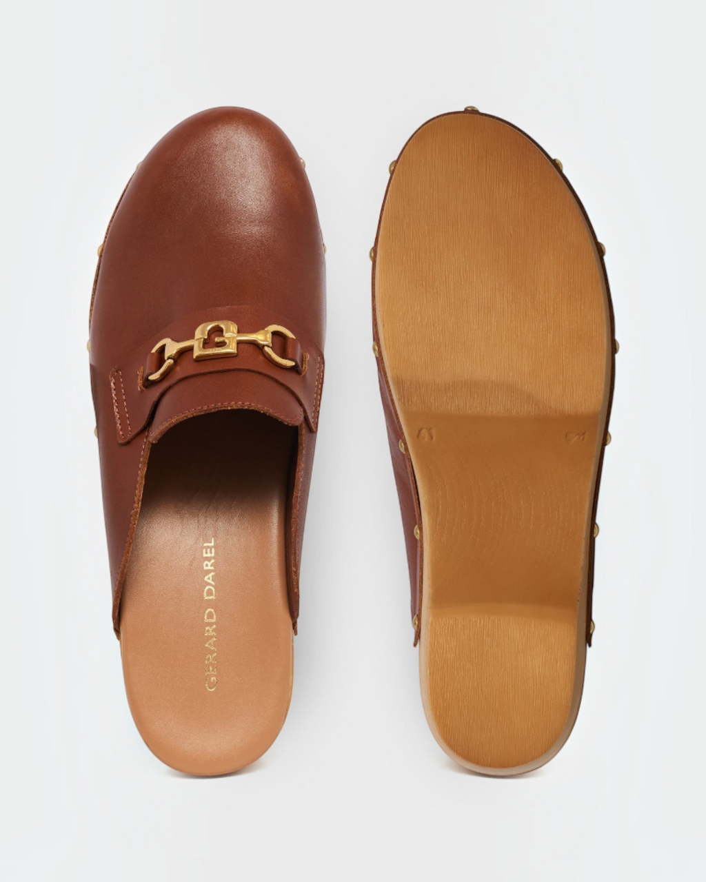 Gerard Darel - Sabots À Semelles Compensées Elena - Marron