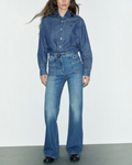 Gerard Darel - Lucy Denim Shirt - Blue