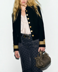 Gerard Darel - Veste Courte Militaire Joslyn - Noir
