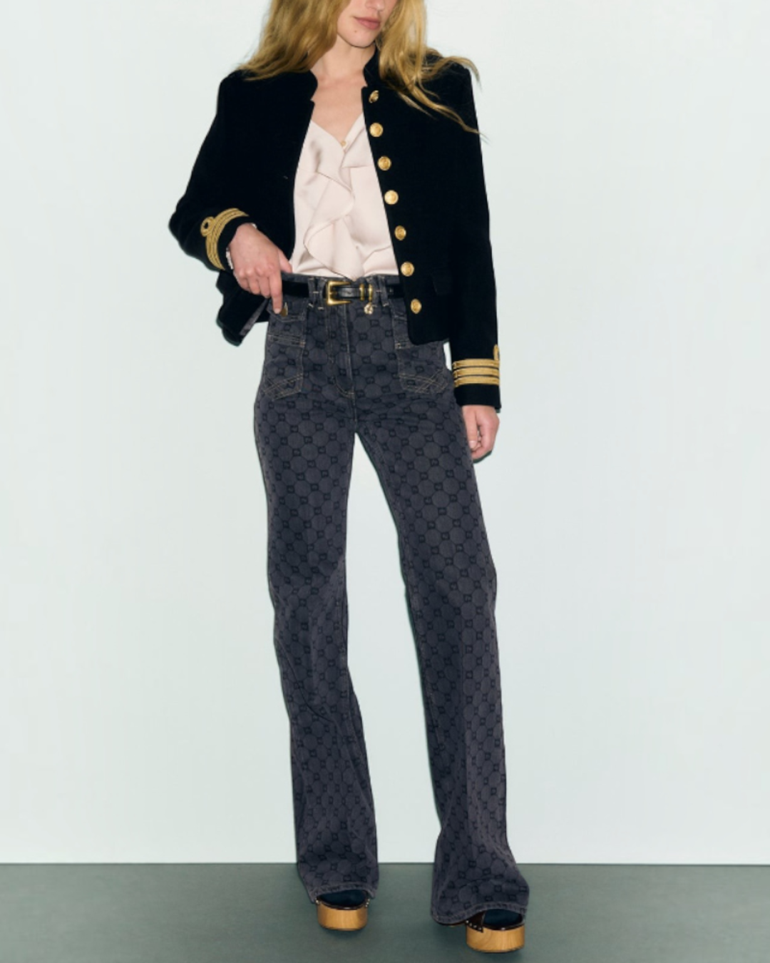 Gerard Darel - Veste Courte Militaire Joslyn - Noir